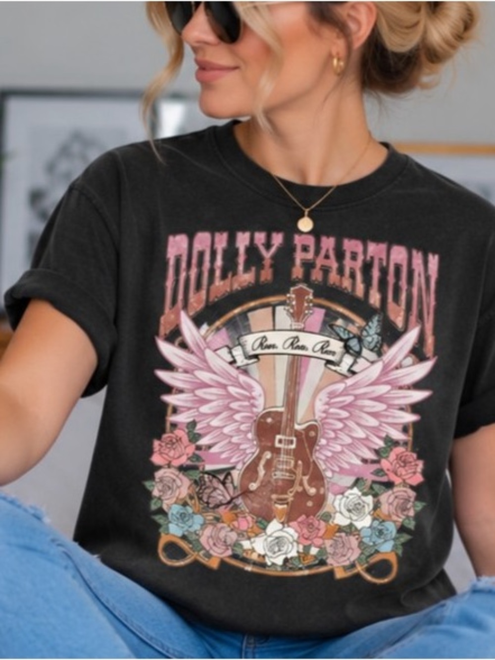 DOLLY PARTON OFFICIAL RARE BAND TSHIRT